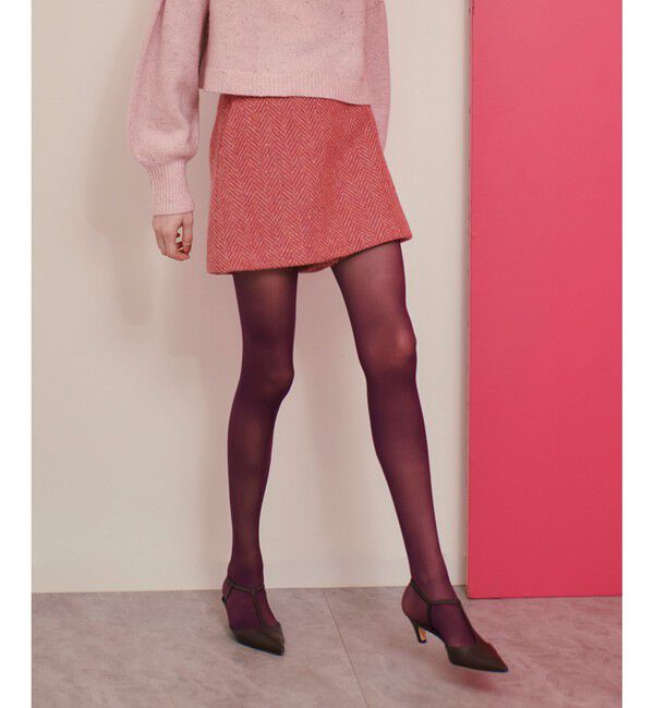 LOULOU WILLOUGHBY「【LOULOU WILLOUGHBY】MAGEE ヘリンボンスカンツ」|その他|