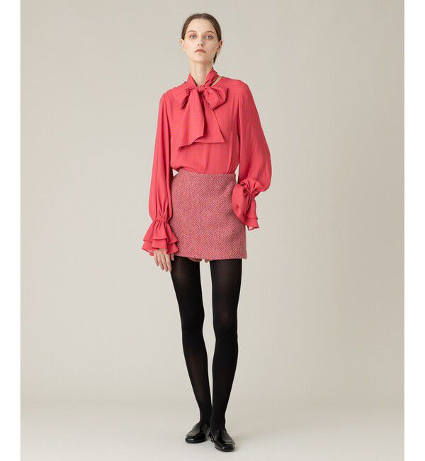 LOULOU WILLOUGHBY「【LOULOU WILLOUGHBY】MAGEE ヘリンボンスカンツ」|その他|