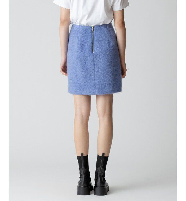 allureville「モヘヤシャギーミニスカート」|スカート|