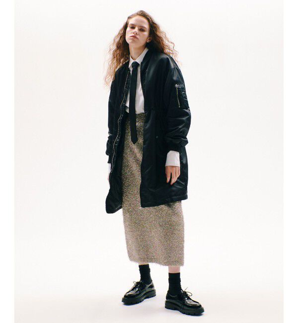 allureville「マルチラメシャギースカート」|スカート|