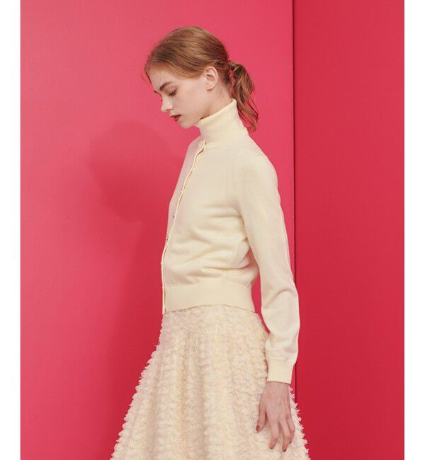 LOULOU WILLOUGHBY「【LOULOU WILLOUGHBY】エクストラファインメリノ カーディガン」|カーディガン|