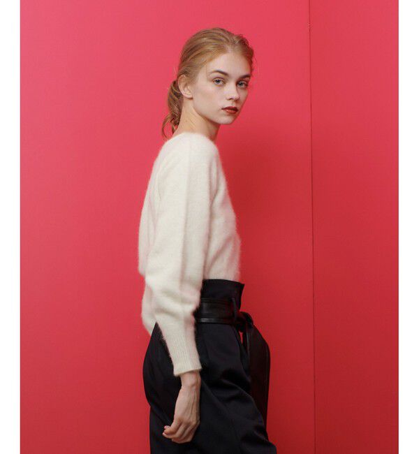 LOULOU WILLOUGHBY「【LOULOU WILLOUGHBY】2WAY V プルオーバー」|ニット・セーター|