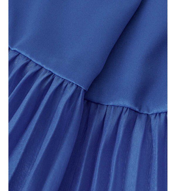 allureville「セットシアーペプラムプルオーバー」|ニット・セーター|