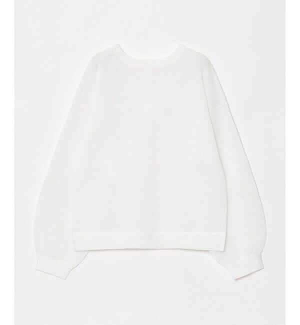 allureville「スポンディッシュシアー2WAYプルオーバー」|ニット・セーター|