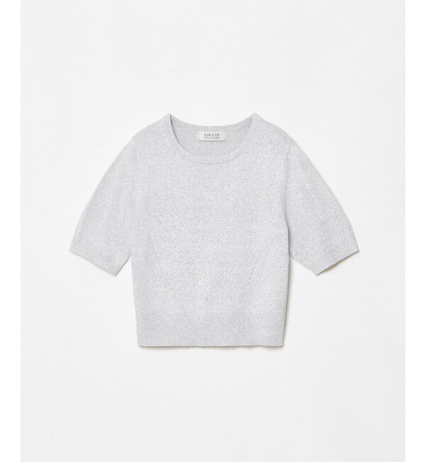 LOULOU WILLOUGHBY「【LOULOU WILLOUGHBY】ラメメランジェプルオーバー」|ニット・セーター|