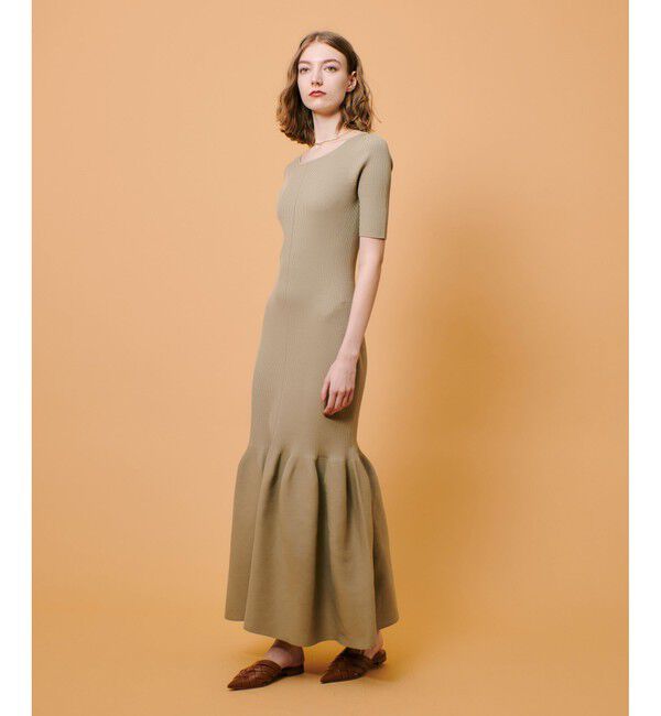 allureville「ニットマーメイドワンピース」|ワンピース|