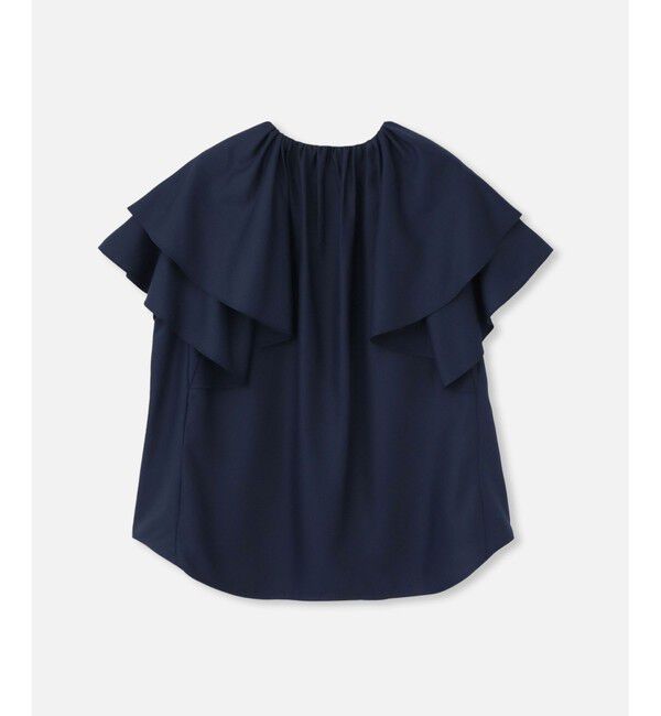 allureville「レイヤーラッフルスリーブブラウス」|シャツ・ブラウス|