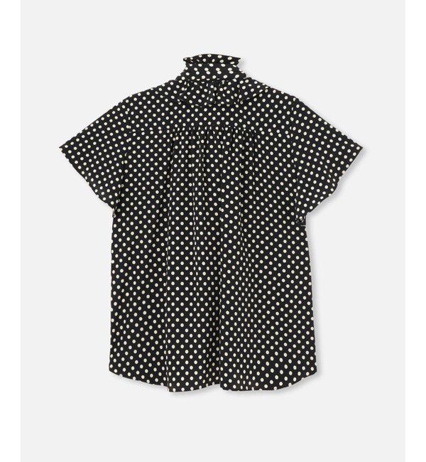 LOULOU WILLOUGHBY「◇【LOULOU WILLOUGHBY】デシンドットフレアスリーブブラウス」|シャツ・ブラウス|