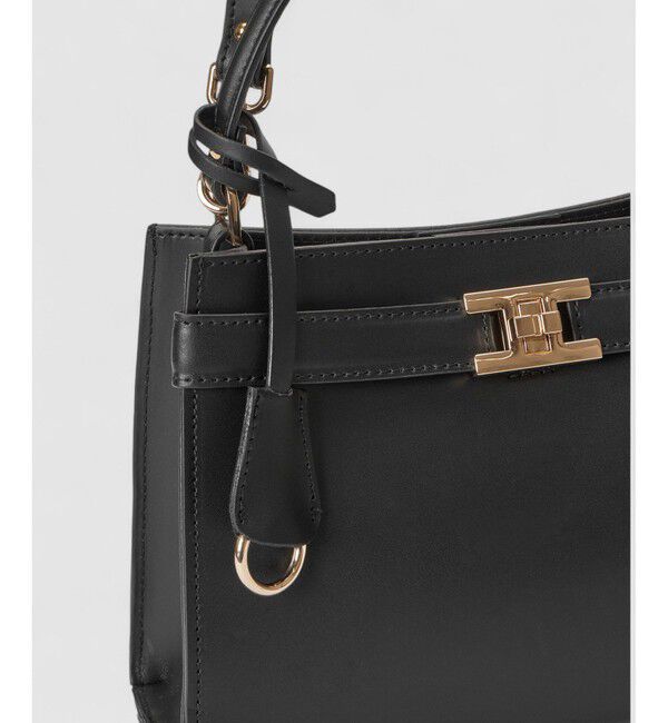 allureville「ツイストバックルスクエアショルダーバッグ」|ショルダー・メッセンジャー|