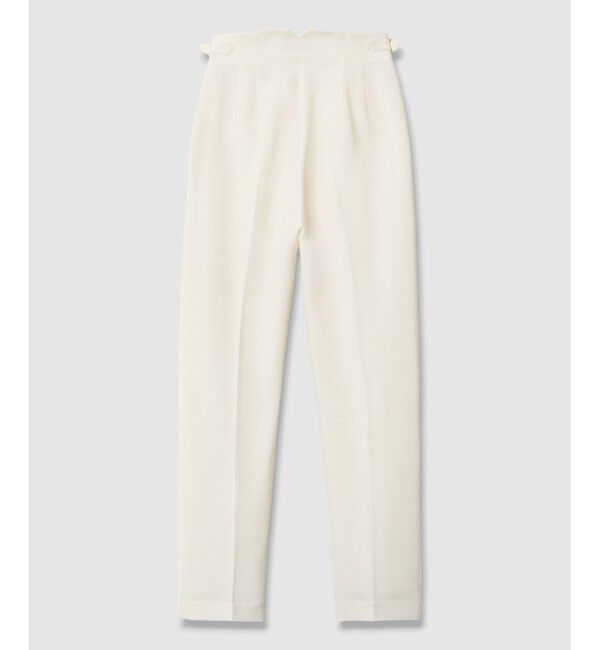 LOULOU WILLOUGHBY「【LOULOU WILLOUGHBY】ハイバックテーパードパンツ」|チノ|