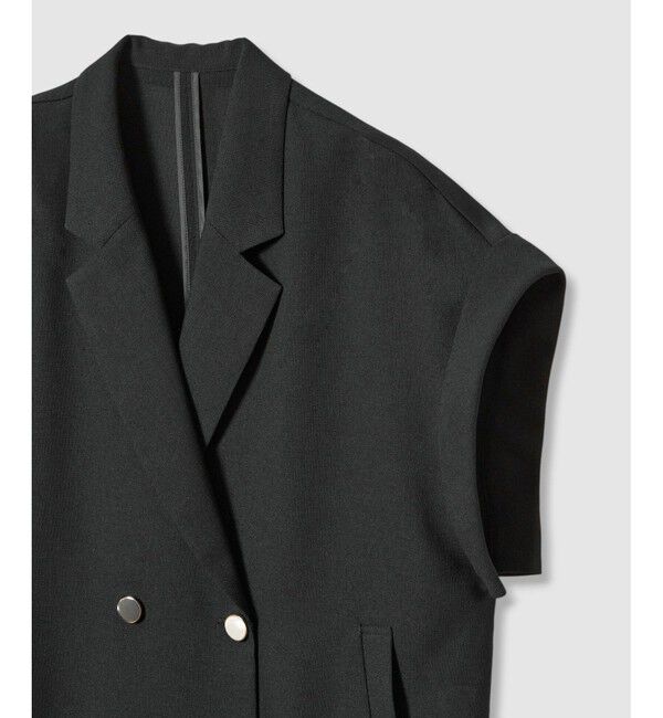 allureville「スラブメッシュフレンチスリーブジャケット」|テーラードジャケット|