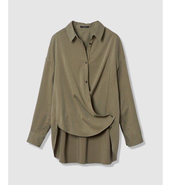 allureville「フィブリルカシュクールシャツ」|シャツ・ブラウス|