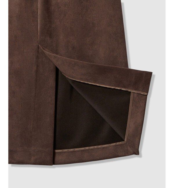 allureville「フェイクスエードスカート」|スカート|