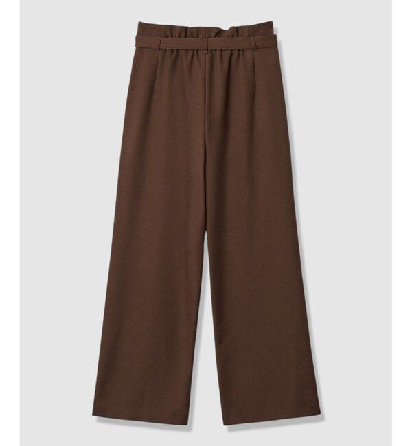 allureville「ウールライクフランネルヨークレスパンツ」|チノ|