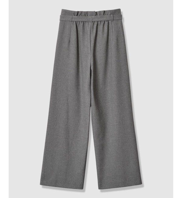 allureville「ウールライクフランネルヨークレスパンツ」|チノ|