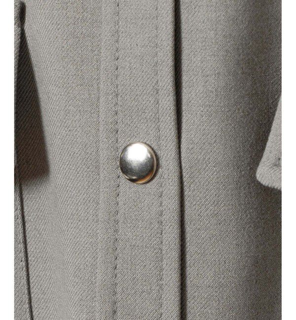 allureville「サキソニーＣＰＯシャツ」|シャツ・ブラウス|