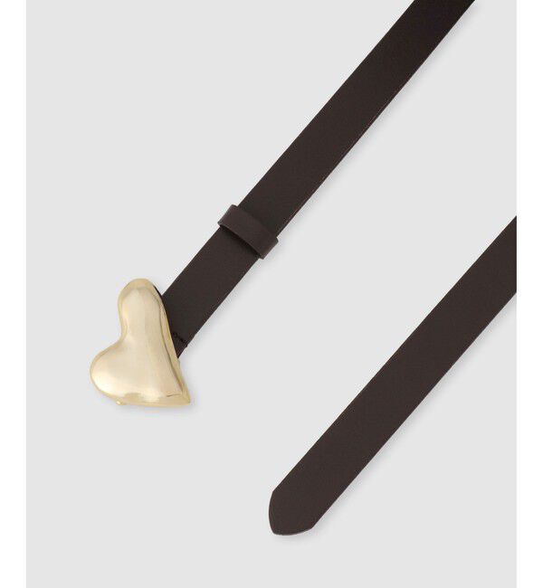 allureville「ハートバックルアジャストベルト」|ベルト|