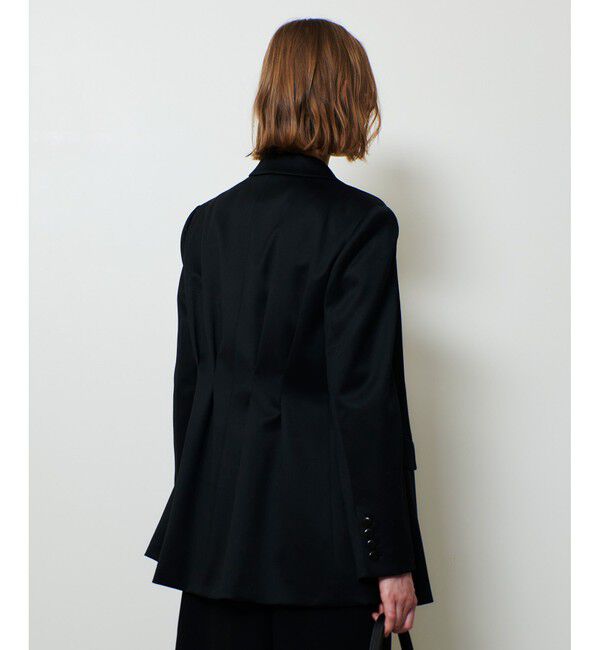 allureville「バックタックダブルブレストジャケット」|テーラードジャケット|