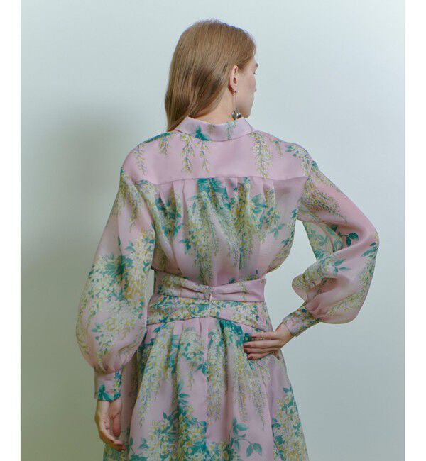 LOULOU WILLOUGHBY「【LOULOU WILLOUGHBY】RATTIオーガンフラワーブラウス」|シャツ・ブラウス|