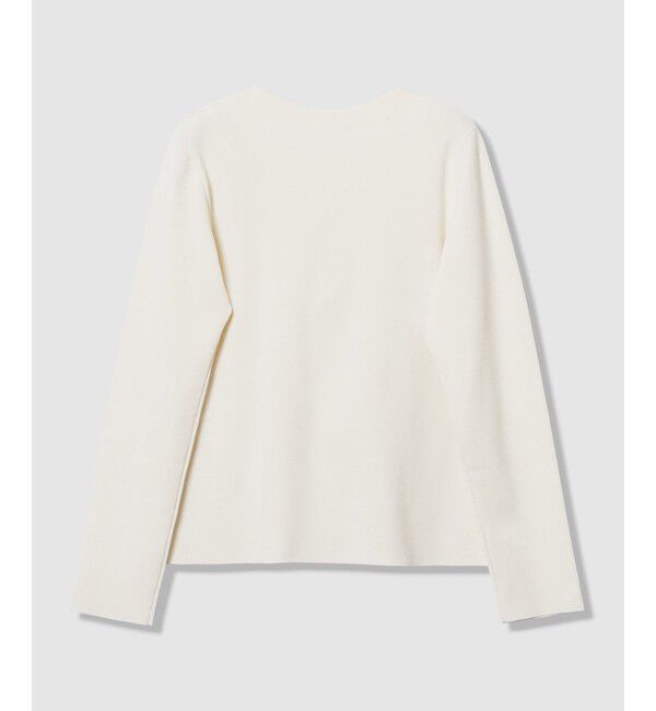 LOULOU WILLOUGHBY「【LOULOU WILLOUGHBY】ドレープアシメプルオーバー」|ニット・セーター|