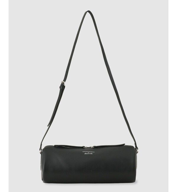allureville「ラウンドショルダーバッグ」|ショルダー・メッセンジャー|ブラック