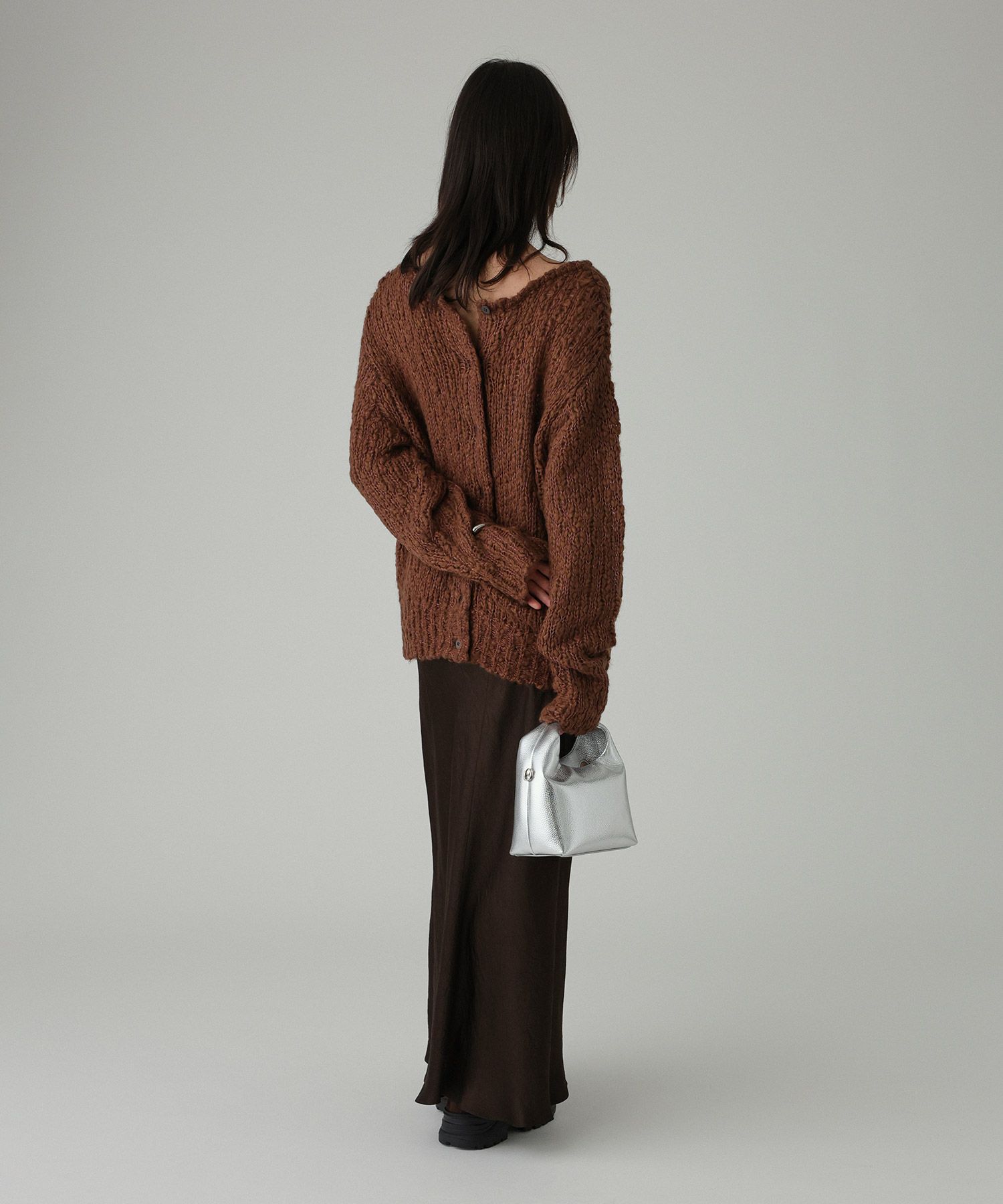 BABYLONE「ローゲージニット2WAYプルオーバー」|ニット・セーター|