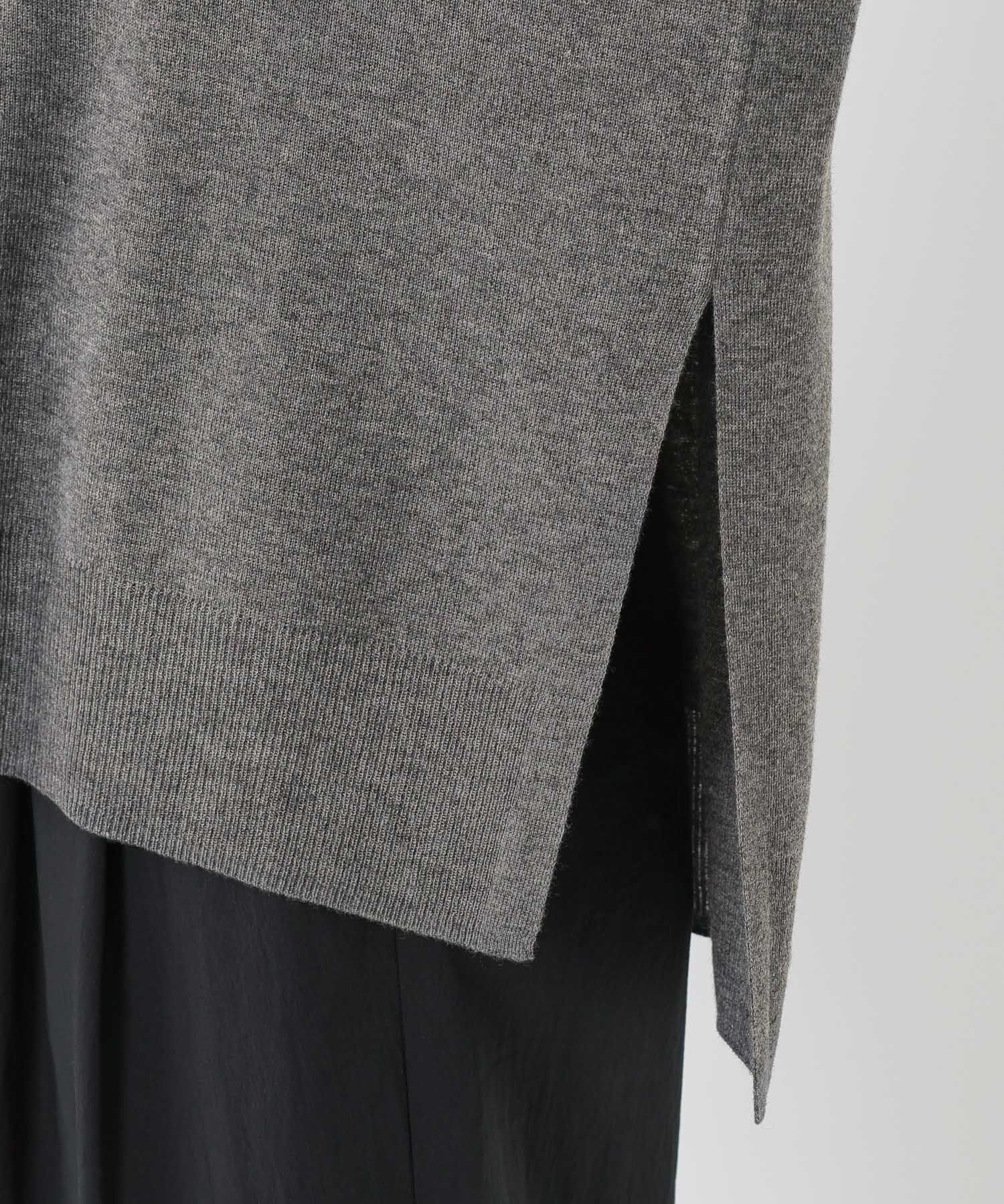 BABYLONE「ハイネックポンチョニット」|ニット・セーター|