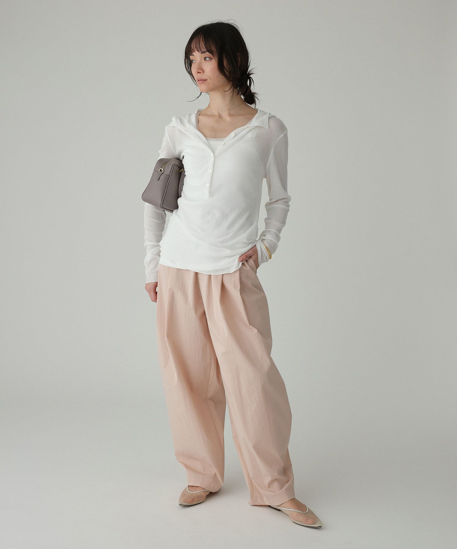 BABYLONE「シアーテレコフーディ」|Tシャツ・カットソー|