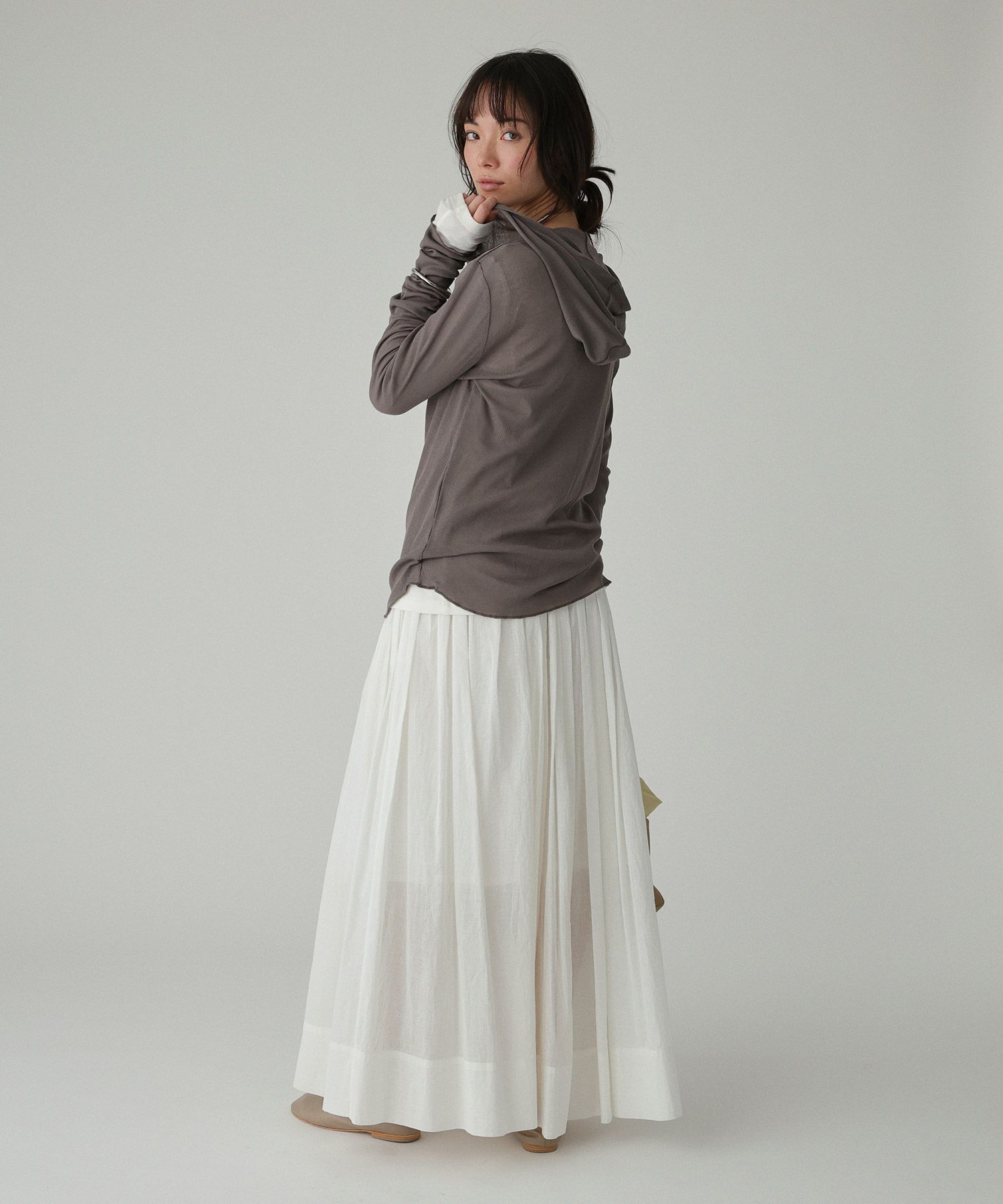 BABYLONE「シアーテレコフーディ」|Tシャツ・カットソー|