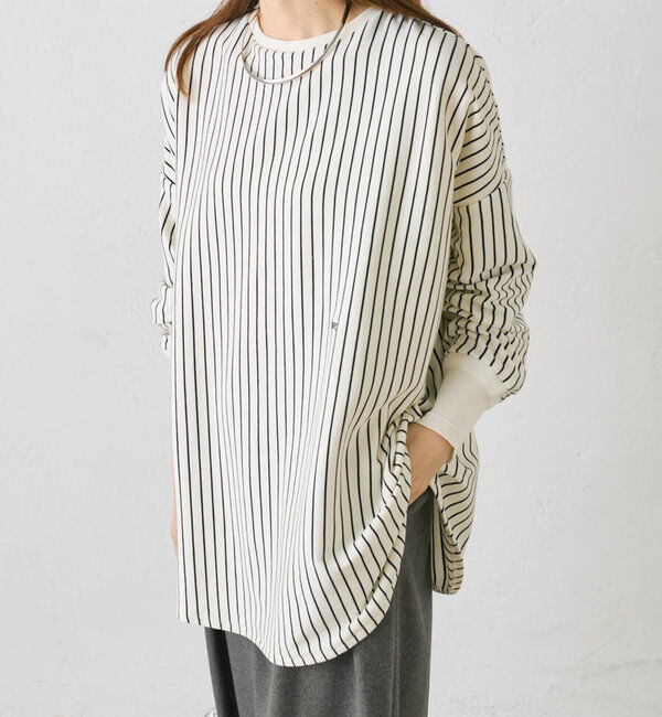  「【大人気リバイバル】万能レイヤードカットソー」|プルオーバー|