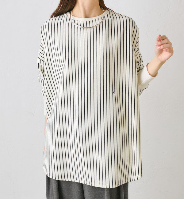  「【大人気リバイバル】万能レイヤードカットソー」|プルオーバー|