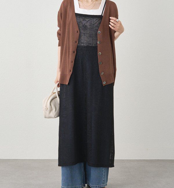  「【日焼け・冷房対策に◎】シアーカーディガン」|カーディガン|