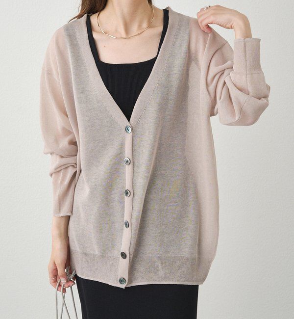  「【日焼け・冷房対策に◎】シアーカーディガン」|カーディガン|