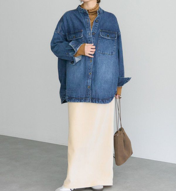  「【25AW新色登場！】コットンシアーハイネックカットソー」|Tシャツ・カットソー|