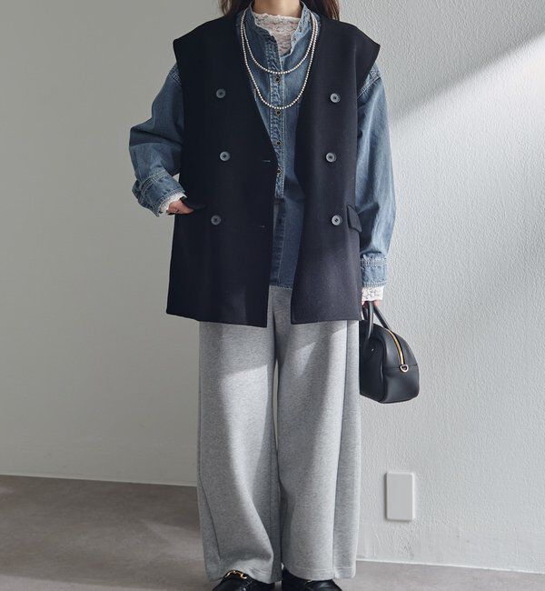  「スムースボンディングスウェットパンツ」|その他|