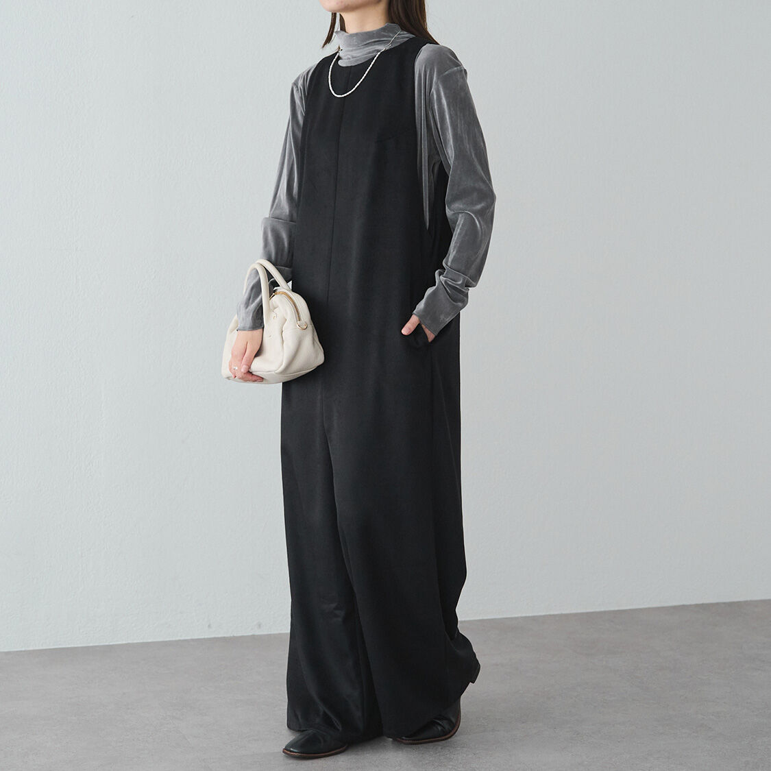  「ウール混リバーオールインワン」|その他|