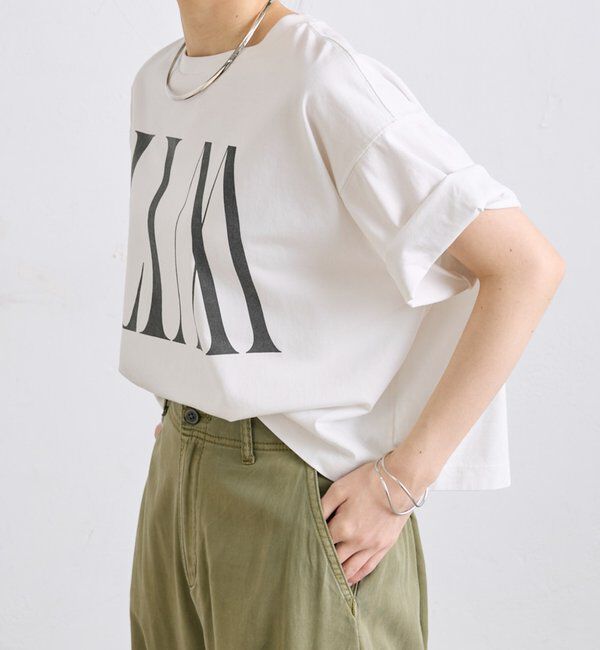  「【新色登場/WEB限定】リバースロゴTシャツ」|Tシャツ・カットソー|