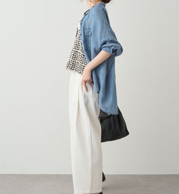  「【リバイバル/新色追加】クロシェ編み風ビスチェ」|キャミソール|