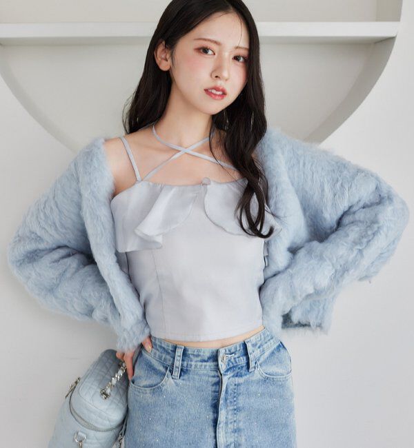  「メリーカールカーディガン」|ニット・セーター|