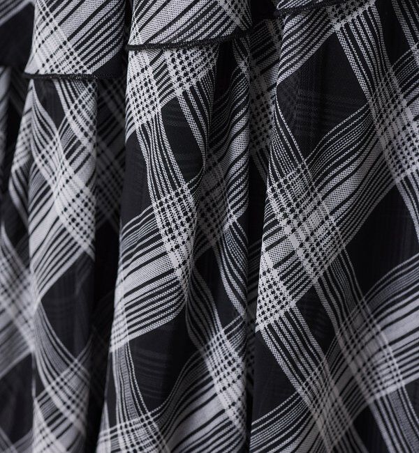  「カーデセットドッキングティアードワンピ」|ワンピース|