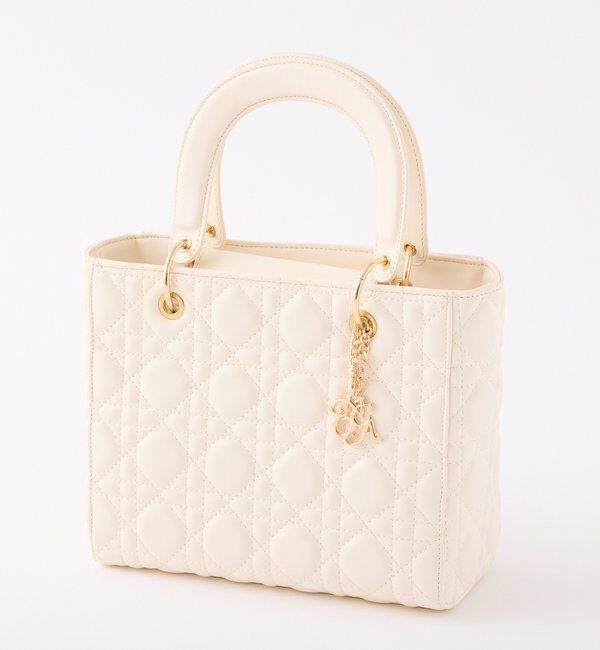  「チャーム付きキルティングミニトートバッグ」|ショルダー・メッセンジャー|