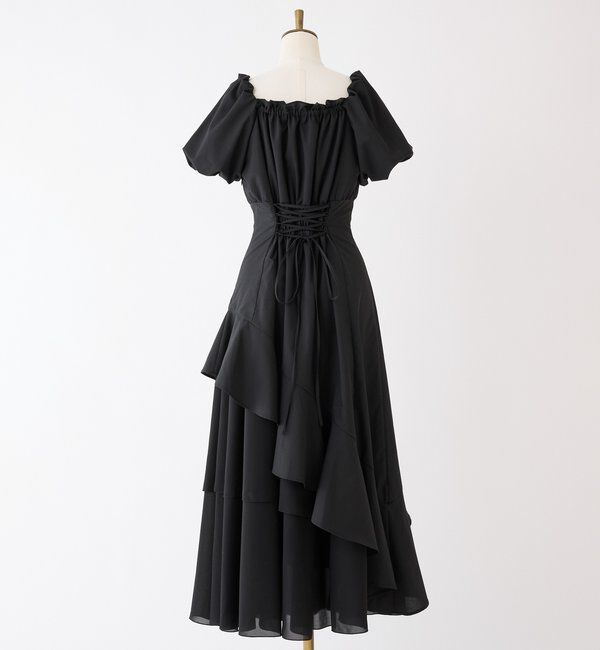  「【リバイバル】イレヘムティアードロングワンピース」|ワンピース|