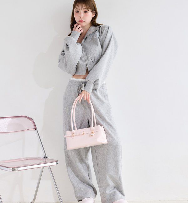  「【セットアップ可能】ウエストレースカットパンツ」|その他|