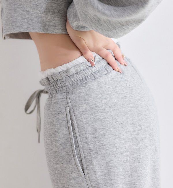  「【セットアップ可能】ウエストレースカットパンツ」|その他|