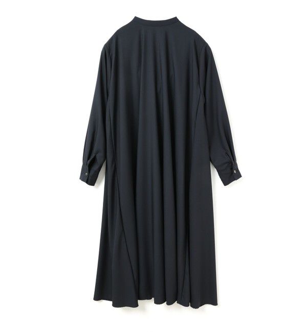 mizuiro ind「mizuiro ind T/Rスタンドカラーフレアワンピース」|ワンピース|