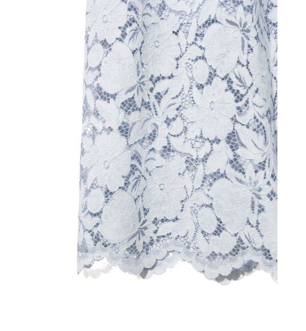 MIDIUMISOLID「MIDIUMISOLID for Ladies レースコンビシャツワンピース」|ワンピース|