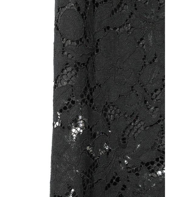 MIDIUMISOLID「MIDIUMISOLID for Ladies レースコンビシャツワンピース」|ワンピース|