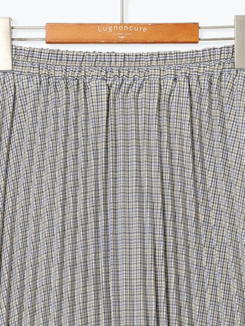 Lugnoncure「【選べる着丈】無地/柄アソートプリーツスカート」|スカート|