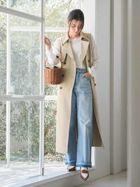 Te chichi「【宮本茉由着用】ストレートシルエットDenim」|その他|