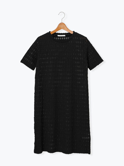 Lugnoncure「半袖ふくれカットワンピース」|ワンピース|